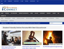 Tablet Screenshot of educationiconnect.com